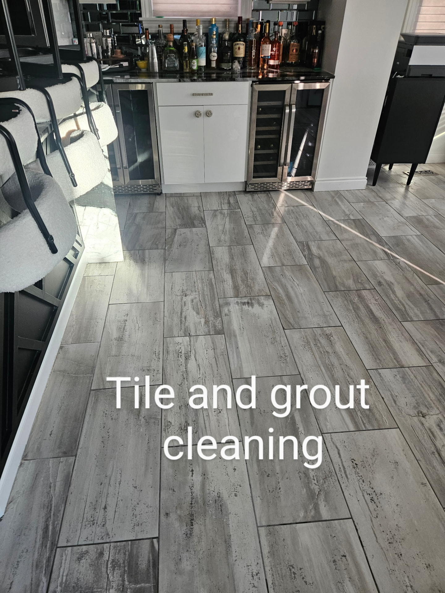 Tile and grout cleaning